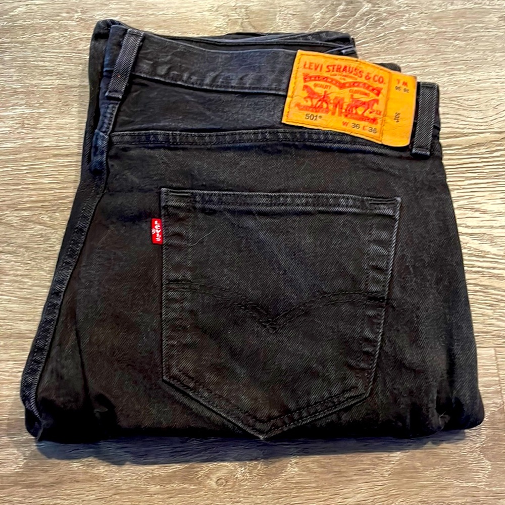 Levis 501 mens jeans 36W X 36L